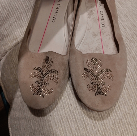 Vince Camuto Tan Ballet Flats Size 9.5 - Picture 5 of 6